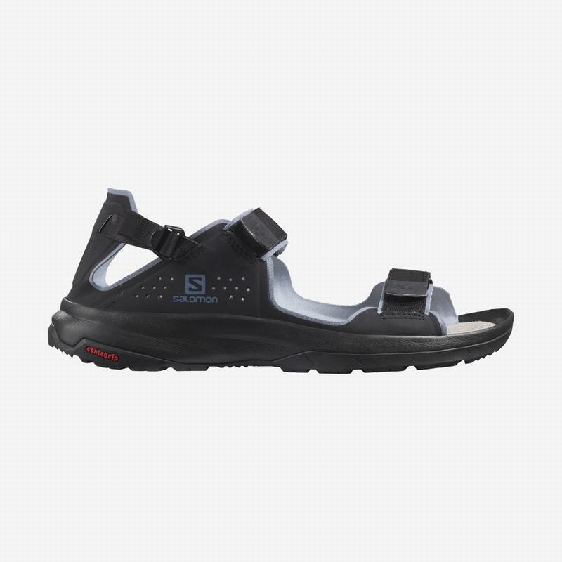 SALOMON TECH FEEL Philippines - Women's Sandals - Black/Grey | 861345-RXW